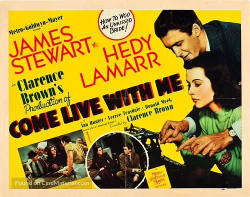 Come Live with Me - Movie Poster