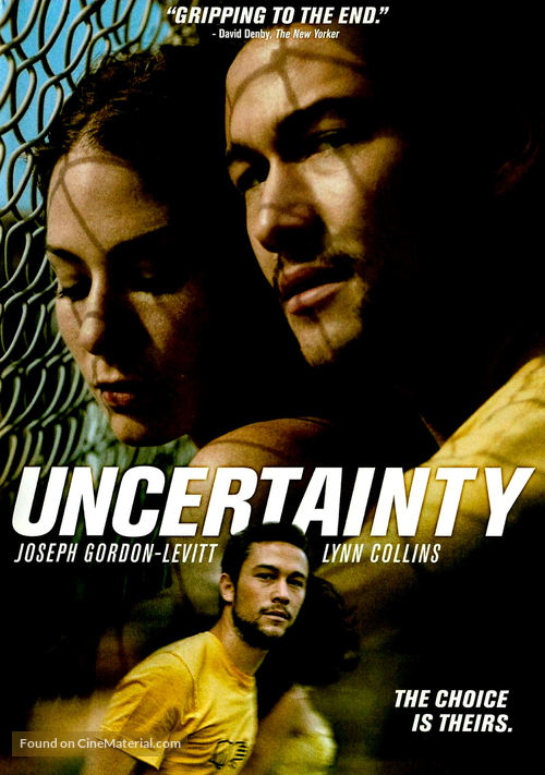 Uncertainty - DVD movie cover