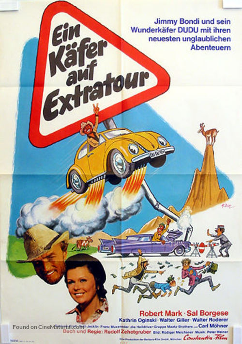 K&auml;fer auf Extratour, Ein - German Movie Poster