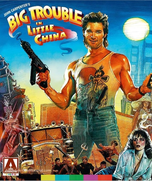 Big Trouble In Little China - British Blu-Ray movie cover