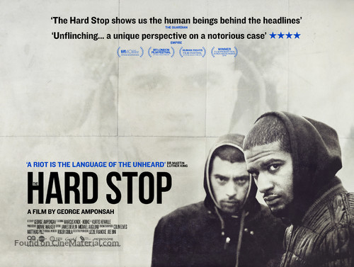 The Hard Stop - British Movie Poster