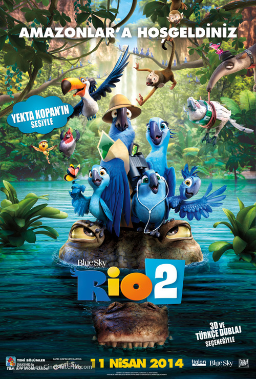 Rio 2 - Turkish Movie Poster
