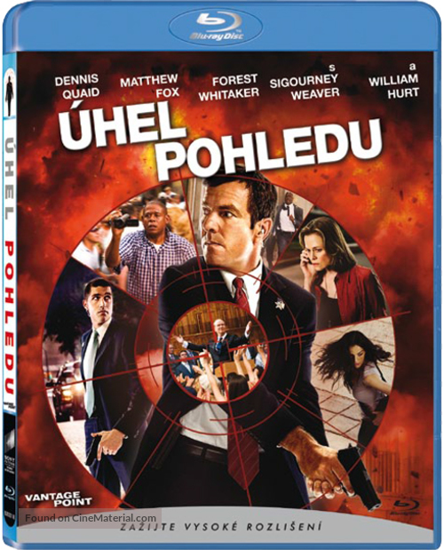 Vantage Point - Czech Blu-Ray movie cover