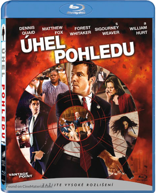 Vantage Point - Czech Blu-Ray movie cover