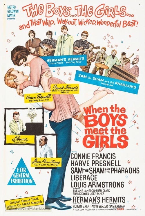 When the Boys Meet the Girls - Australian Movie Poster