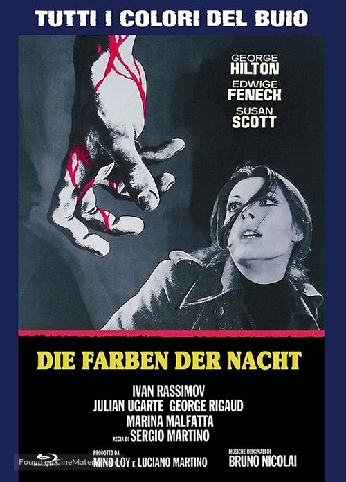 Tutti i colori del buio - German Blu-Ray movie cover