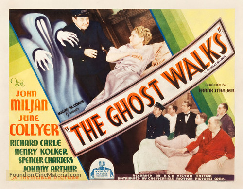 The Ghost Walks - Movie Poster