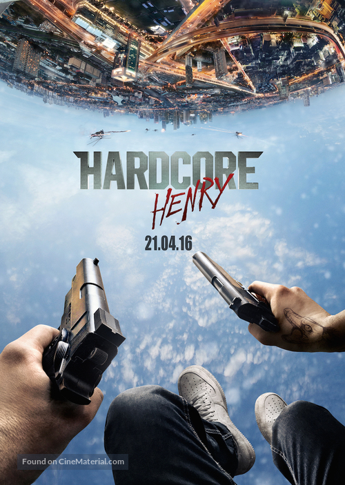 Hardcore Henry - Indian Movie Poster