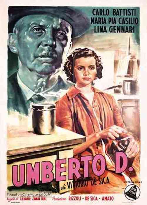 Umberto D. - Italian Movie Poster