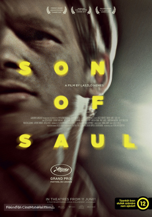 Saul fia - Hungarian Movie Poster
