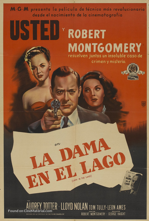 Lady in the Lake - Argentinian Movie Poster