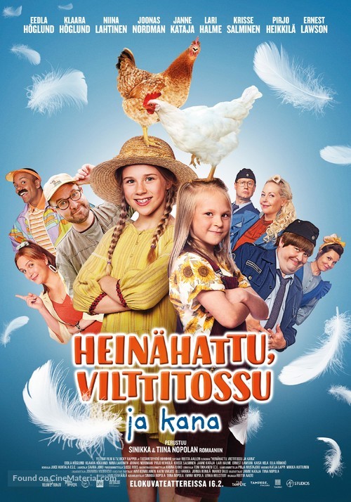 Hein&auml;hattu, Vilttitossu ja kana - Finnish Movie Poster