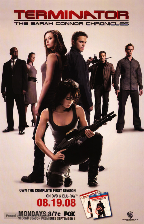 &quot;Terminator: The Sarah Connor Chronicles&quot; - Video release movie poster