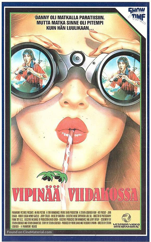 Hot Pursuit - Finnish VHS movie cover