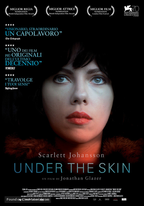 Under the Skin - Italian Movie Poster