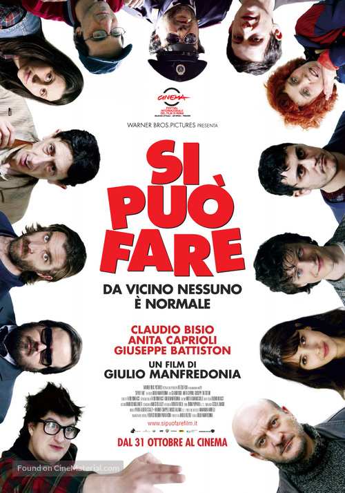 Si pu&ograve; fare - Italian Movie Poster