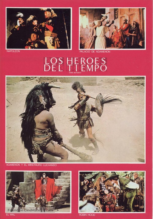 Time Bandits - Spanish Movie Poster
