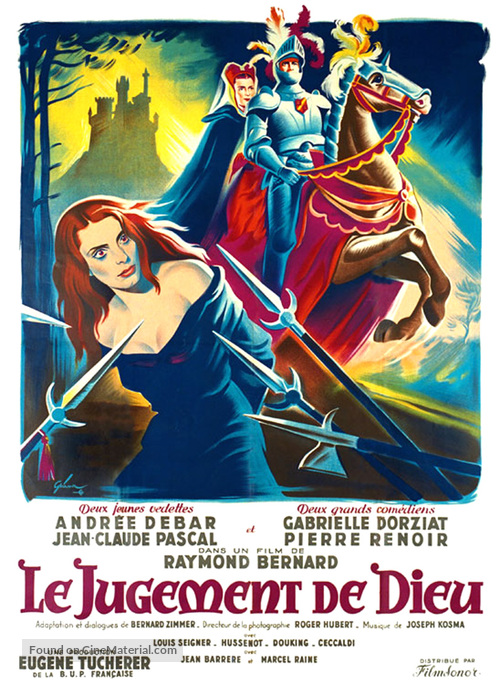 Le jugement de Dieu - French Movie Poster