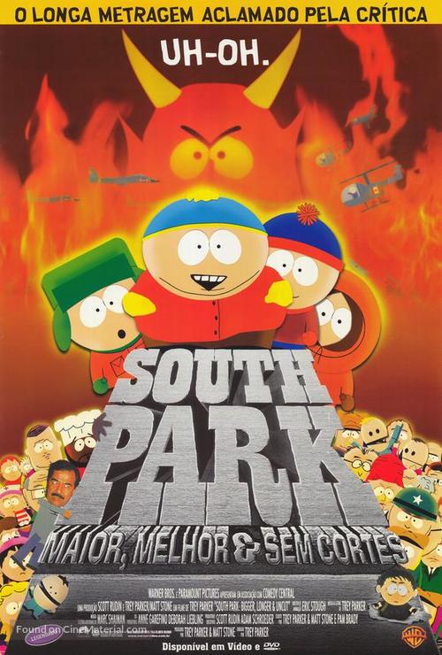 South Park: Bigger Longer &amp; Uncut - Brazilian Video release movie poster