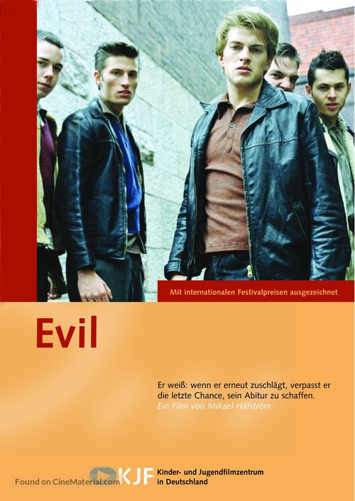 Ondskan - German DVD movie cover