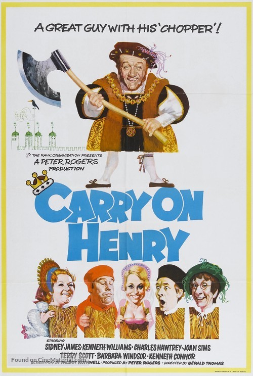 Carry on Henry - British Movie Poster