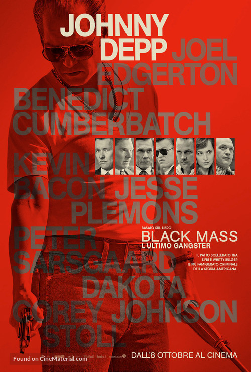 Black Mass - Italian Movie Poster