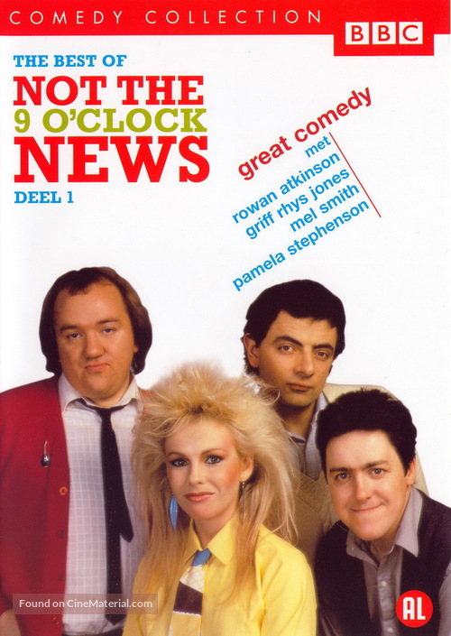 &quot;Not the Nine O&#039;Clock News&quot; - Dutch DVD movie cover