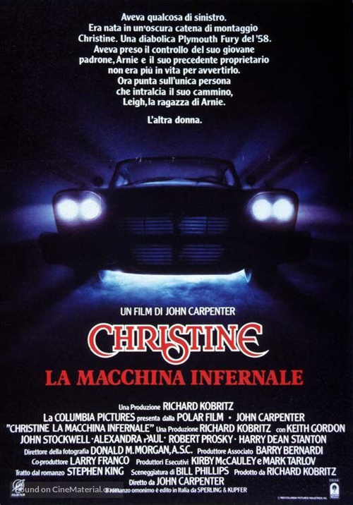 Christine - Italian Movie Poster