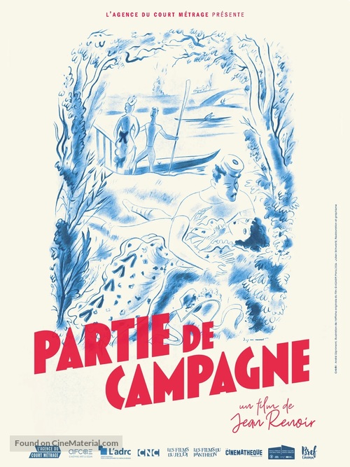 Partie de campagne - French Re-release movie poster