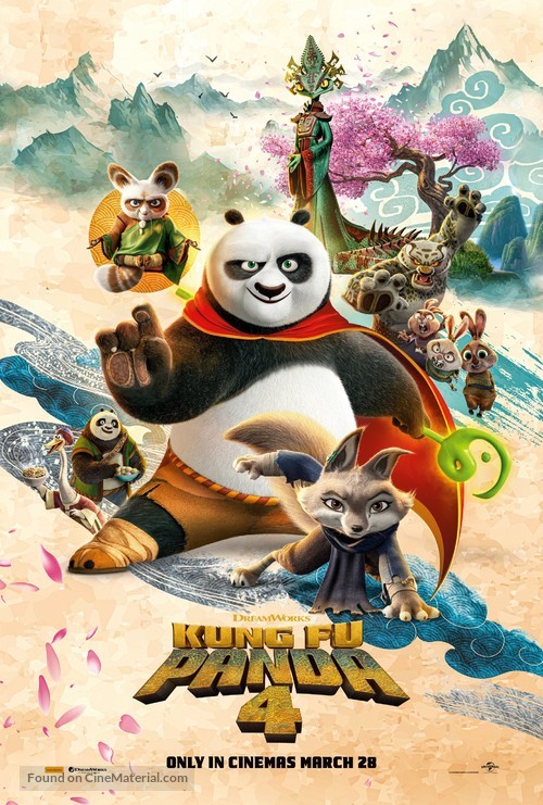 Kung Fu Panda 4 - Australian Movie Poster