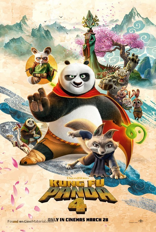 Kung Fu Panda 4 - Australian Movie Poster