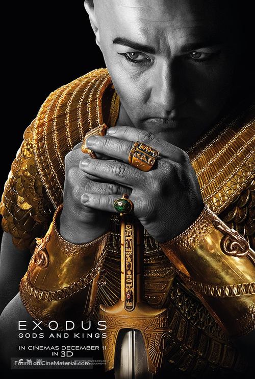 Exodus: Gods and Kings - Singaporean Movie Poster