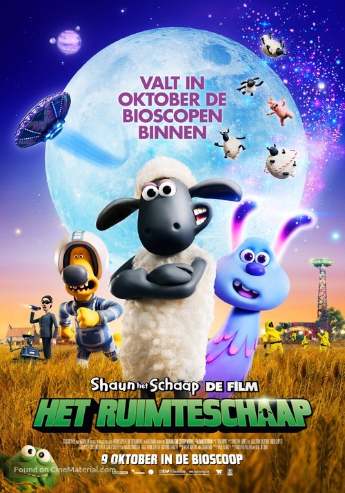 A Shaun the Sheep Movie: Farmageddon - Dutch Movie Poster
