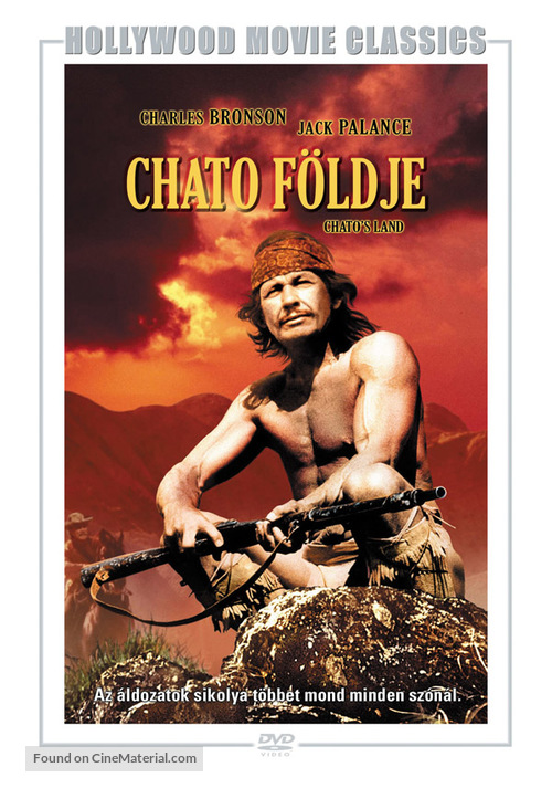 Chato&#039;s Land - Hungarian DVD movie cover