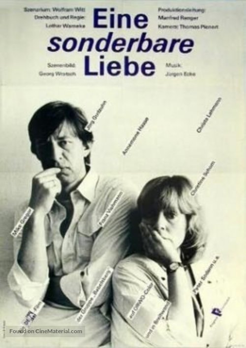 Eine sonderbare Liebe - German Movie Poster