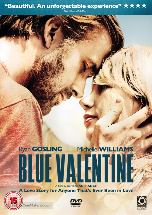 Blue Valentine - British DVD movie cover