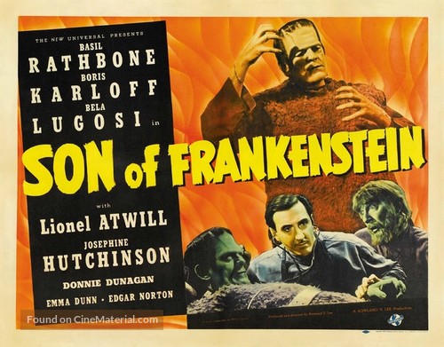 Son of Frankenstein - Movie Poster