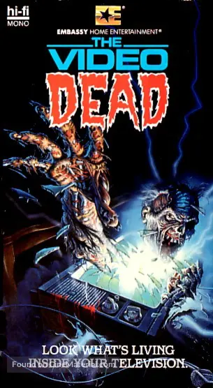 The Video Dead - VHS movie cover