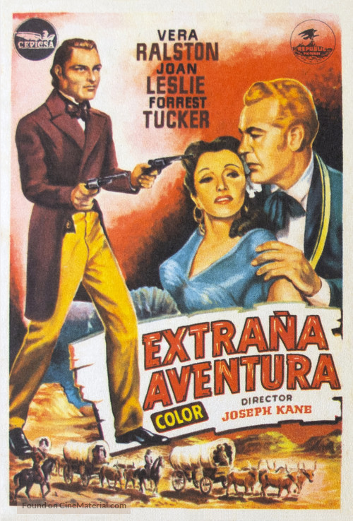 Jubilee Trail - Spanish Movie Poster