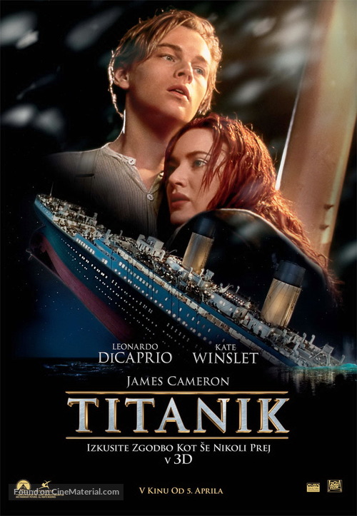 Titanic - Slovenian Movie Poster