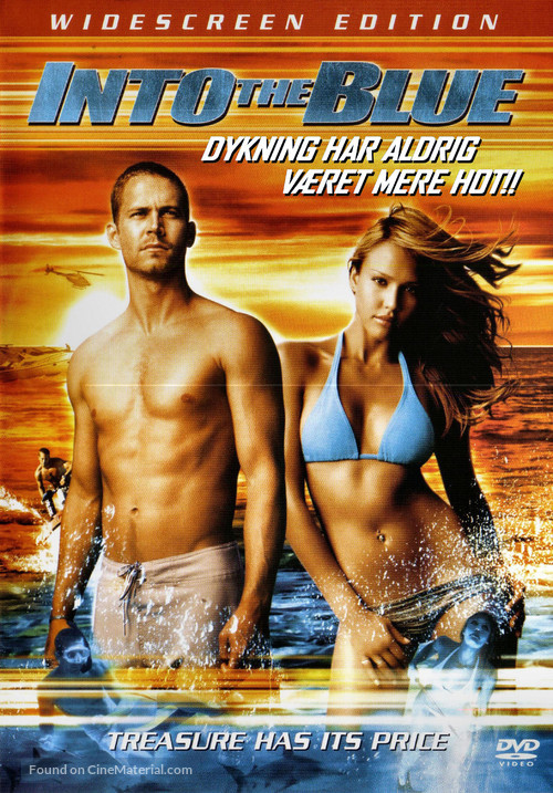 Into The Blue - Danish DVD movie cover