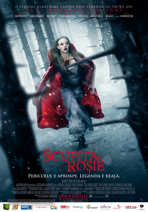Red Riding Hood - Romanian Movie Poster