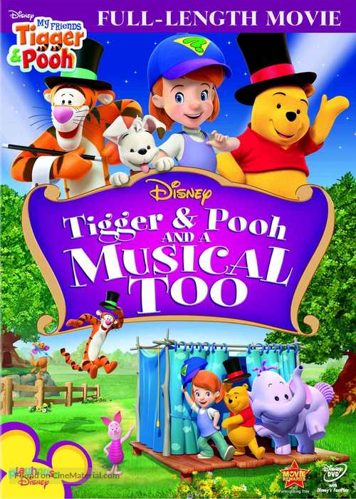 Tigger &amp; Pooh and a Musical Too - Movie Cover
