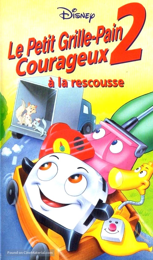The Brave Little Toaster to the Rescue - French VHS movie cover
