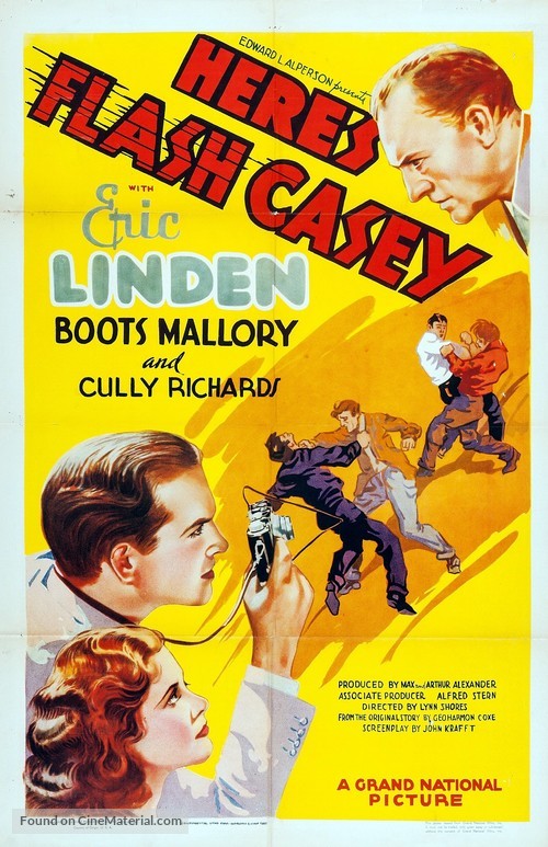 Here&#039;s Flash Casey - Movie Poster