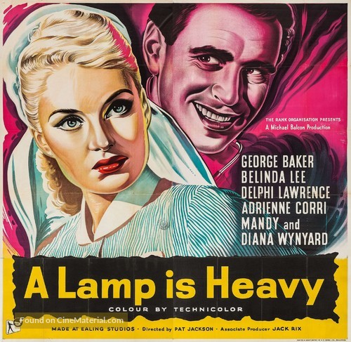 A Lamp Is Heavy - British Movie Poster