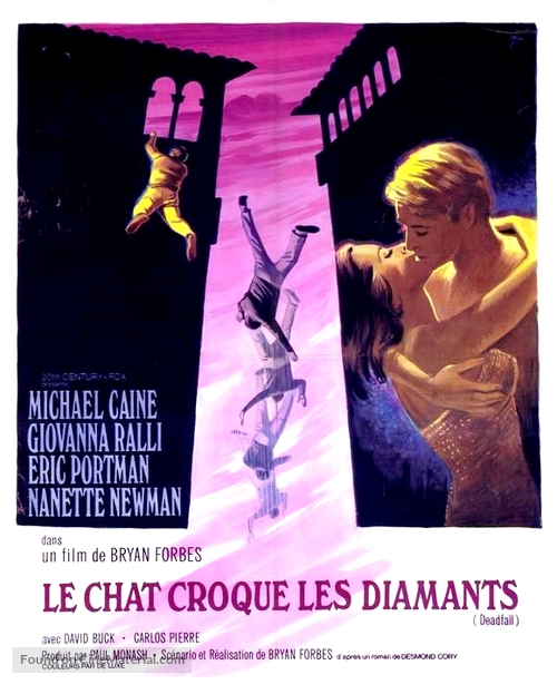 Deadfall - French Movie Poster