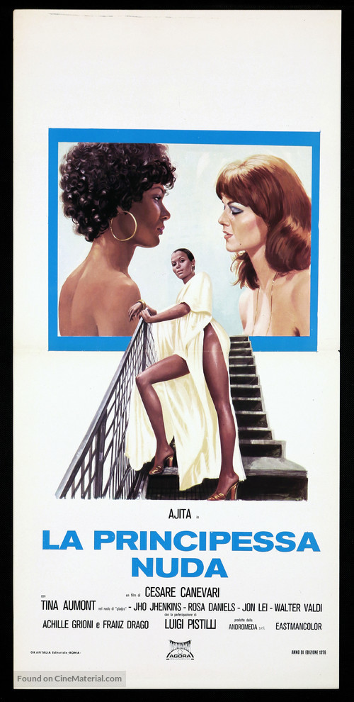 La principessa nuda - Italian Movie Poster