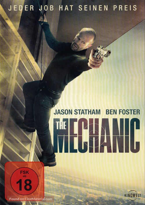 The Mechanic - German DVD movie cover