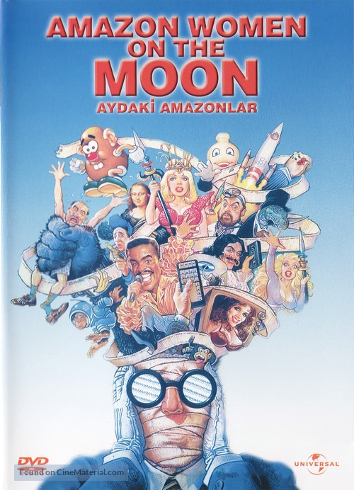 Amazon Women on the Moon - Turkish DVD movie cover